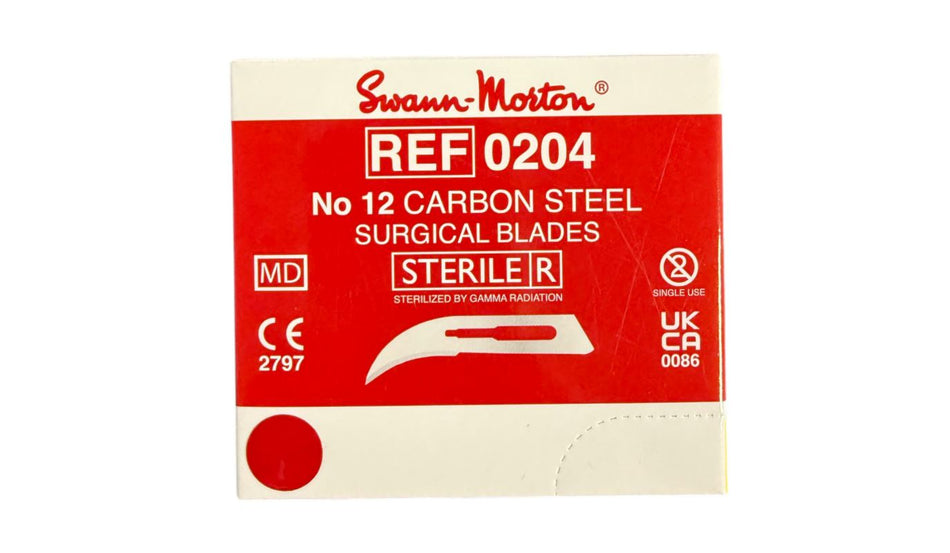 Skalpellklingen Nr. 12, Packung à 100 Stück