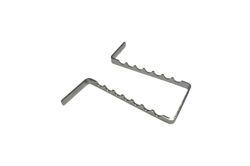 Stahl-Instrumenteneinsatz 18 x 14 cm