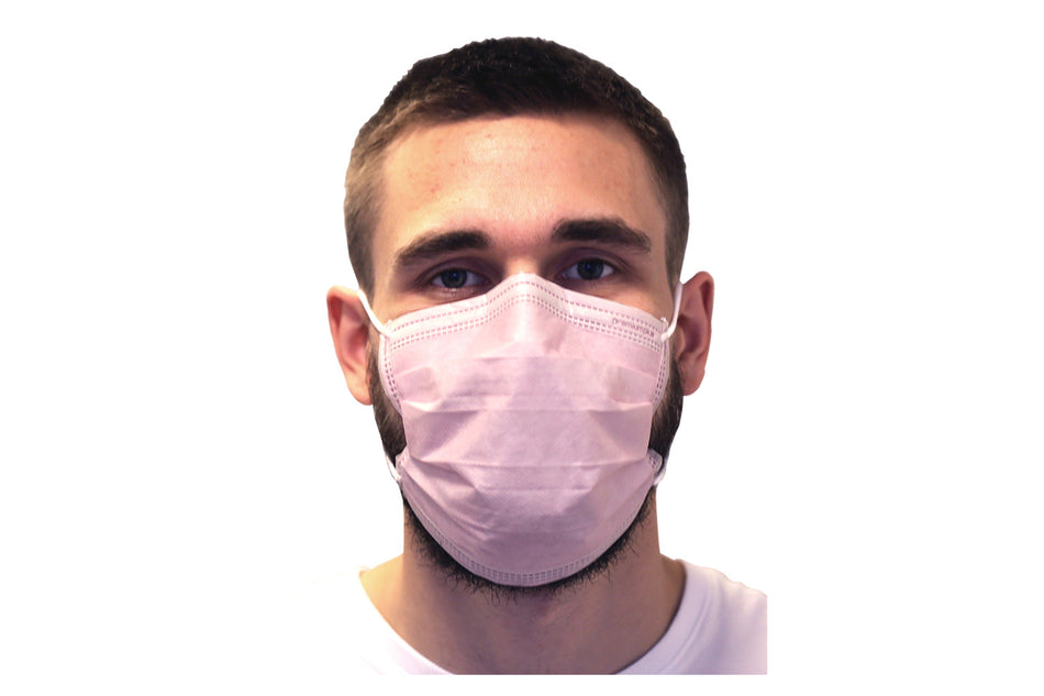 Premium Mundschutz rosa, Packung à 50 Stück