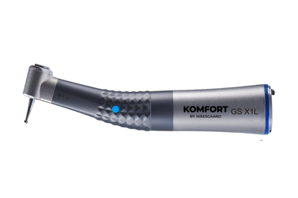 Komfort contra-angle 1:1 blue standard