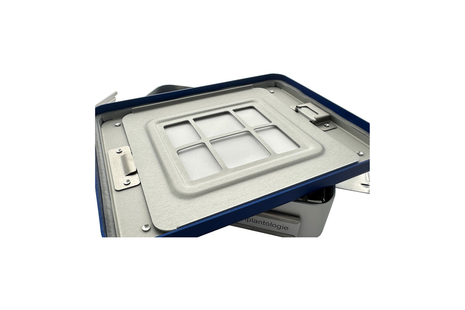 Teflonfiltersystem für Sterilisationskassette, 2000 Autoklavzyklen.