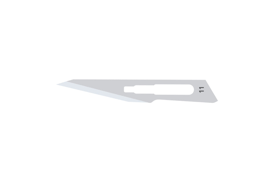 Scalpel blades no. 11, pack of 100 pcs