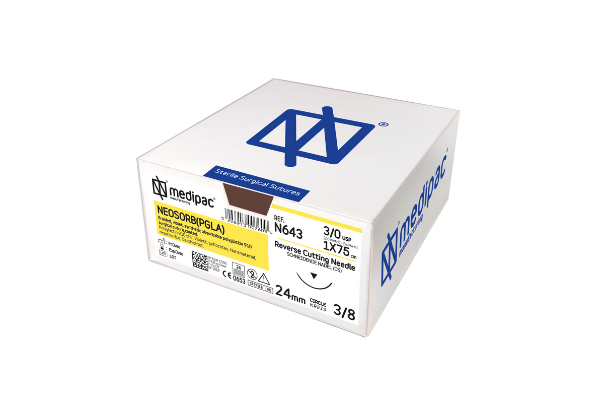 Neosorb Neosorb (svarer til Vicryl almindelig), resorberbar, pakning med 24 st ...