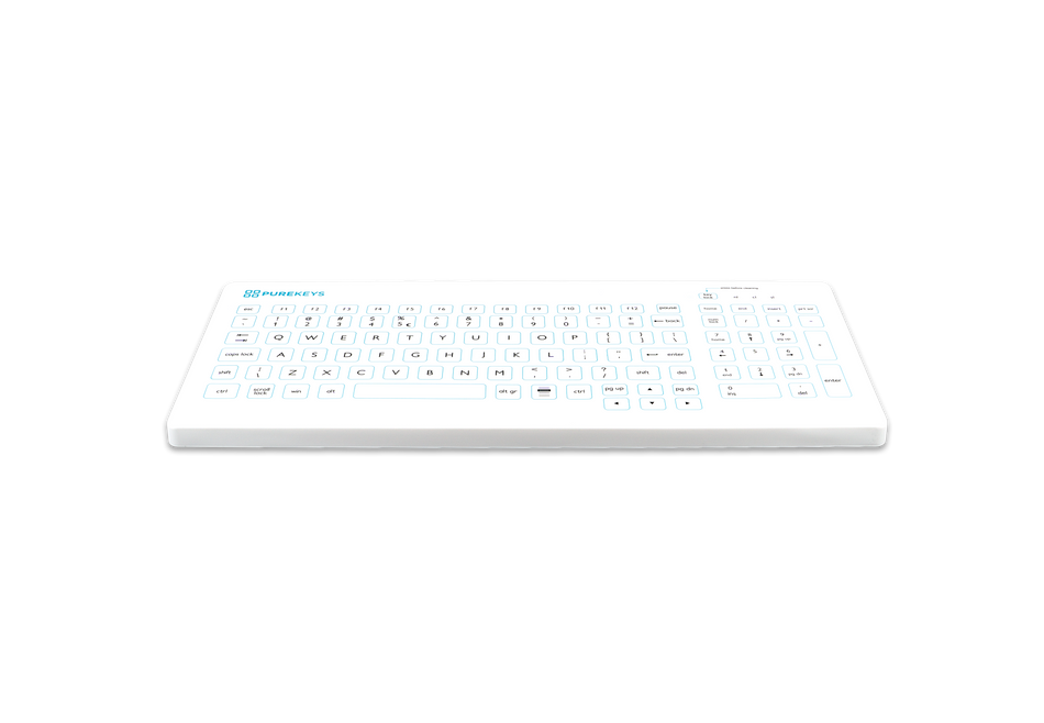Purekeys-Tastatur mit USB-Kabel