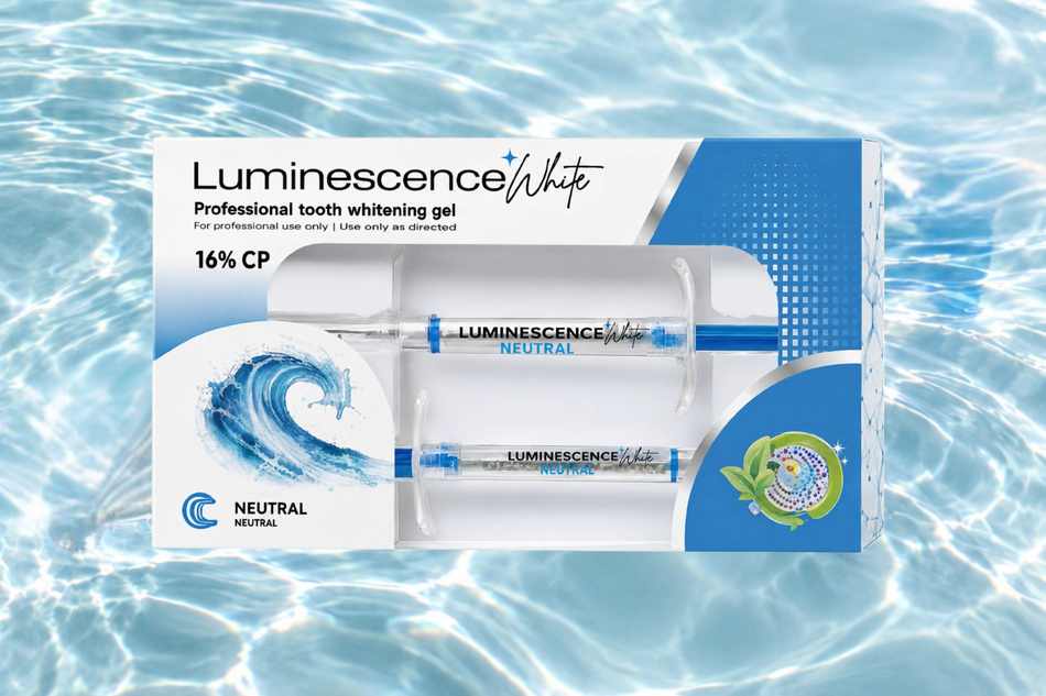 KOMFORT Cerkamed White 16% Teeth Whitening Gel – Refill, 2 × 1.2 g