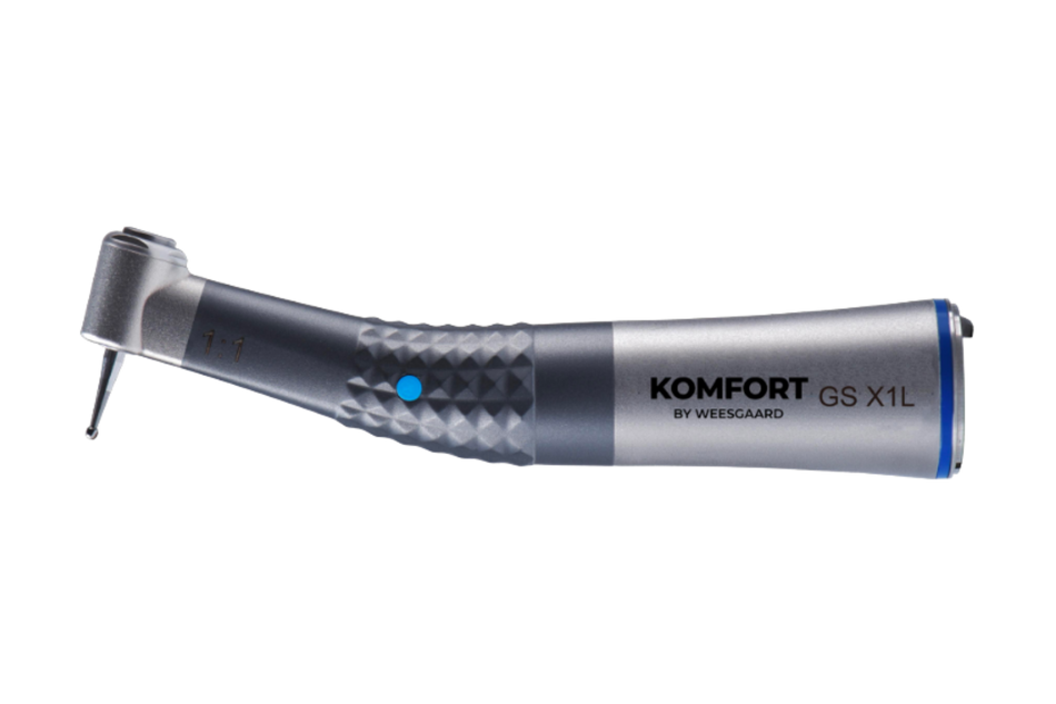 KOMFORT contra-angle 1:1 blue standard