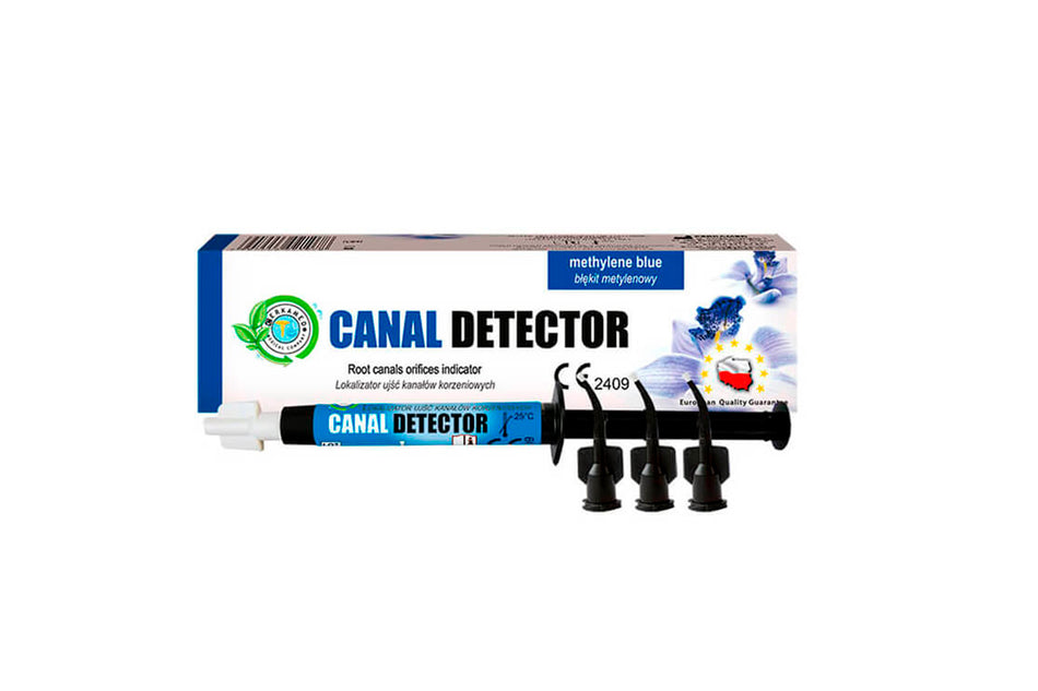 Kanaldetektor Methylenblau, Packung mit 2 ml Spritze