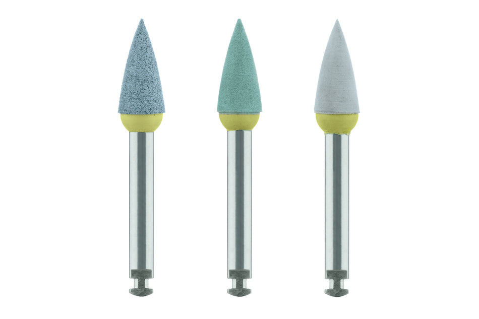 Composite polishing multistep system, pack of 2