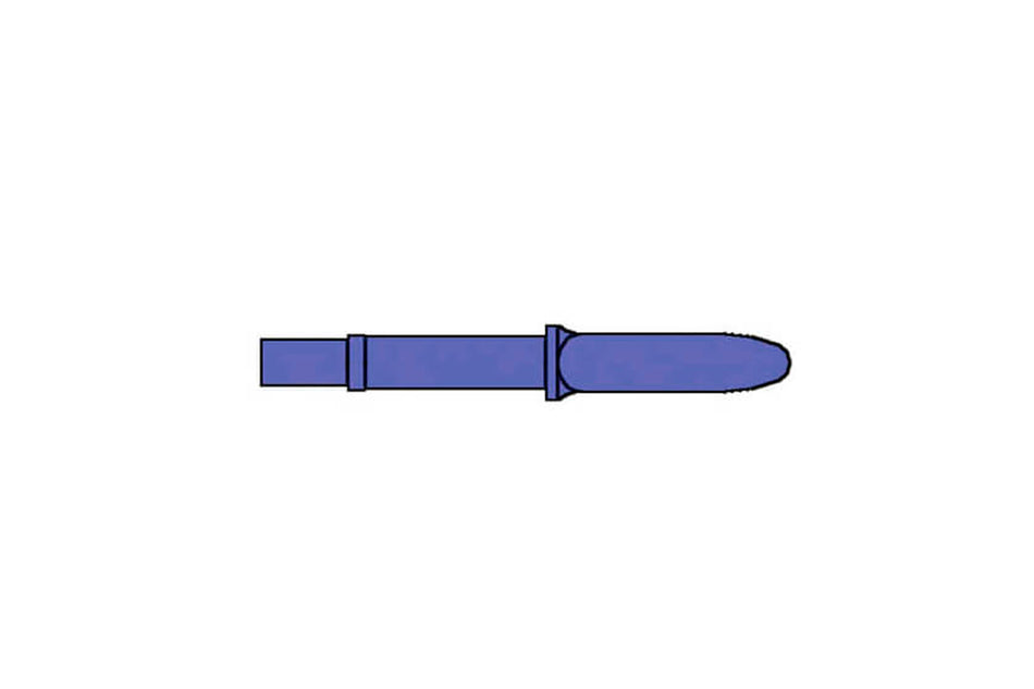 Eva - Blue spatula-shaped, pack of 100 pcs
