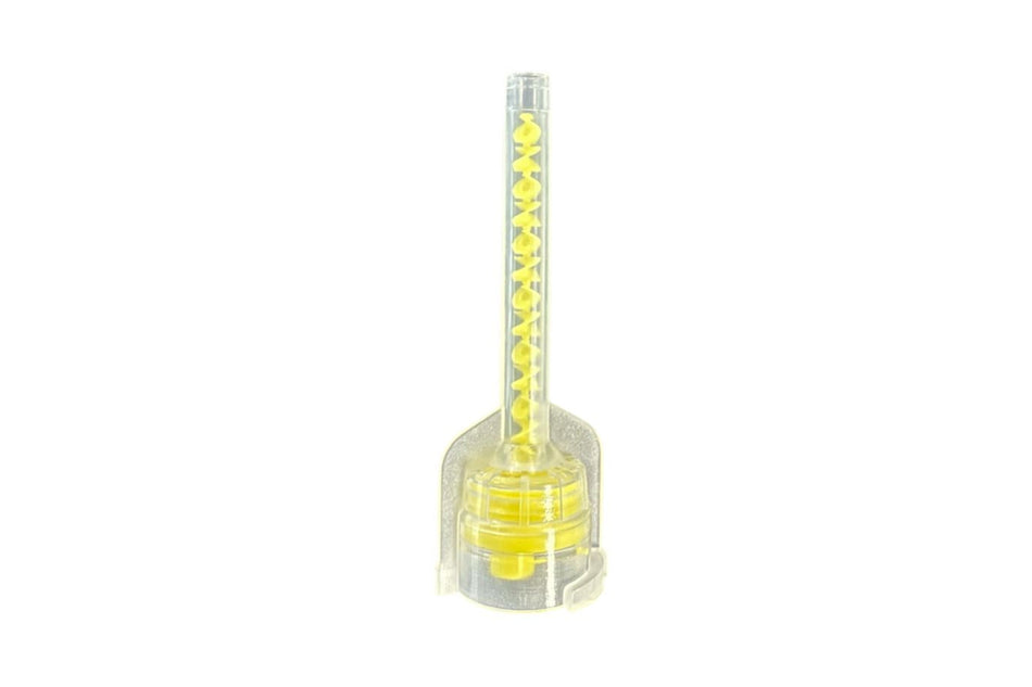 Gule blandespidser til 1:1 50 ml. patroner, pakning med 50 stk.