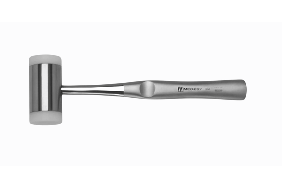 Chirurgischer Hammer mit Teflon-Schlagflächen
