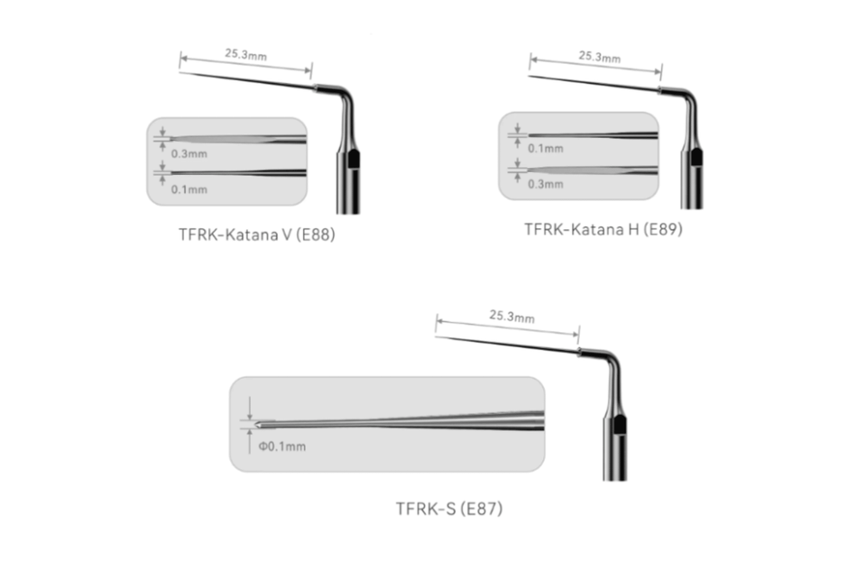 Spitze zum Entfernen abgebrochener Feilen ED89 NSK Satelec