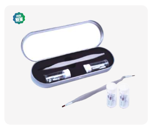 KOMFORT Brush Set for Fine Adjustment and Trimming of Composite