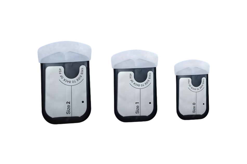 Weesgaard phosphor plate pockets with cardboard, pack of 300 pcs