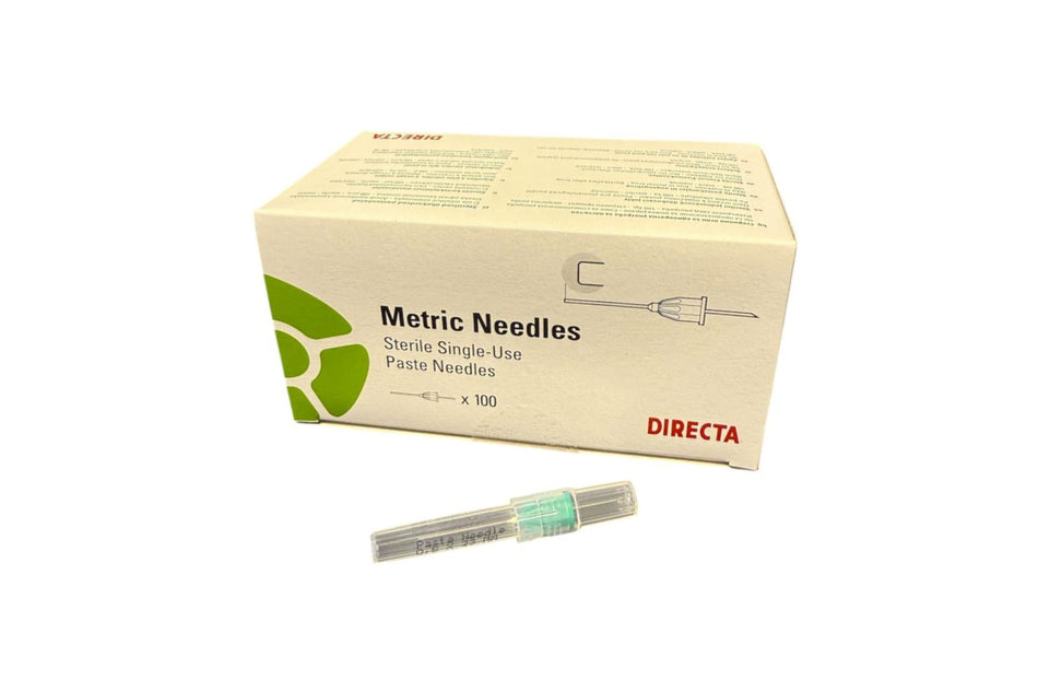Directa metric needles, 21G (0,8x23 mm), pakning med 100 stk